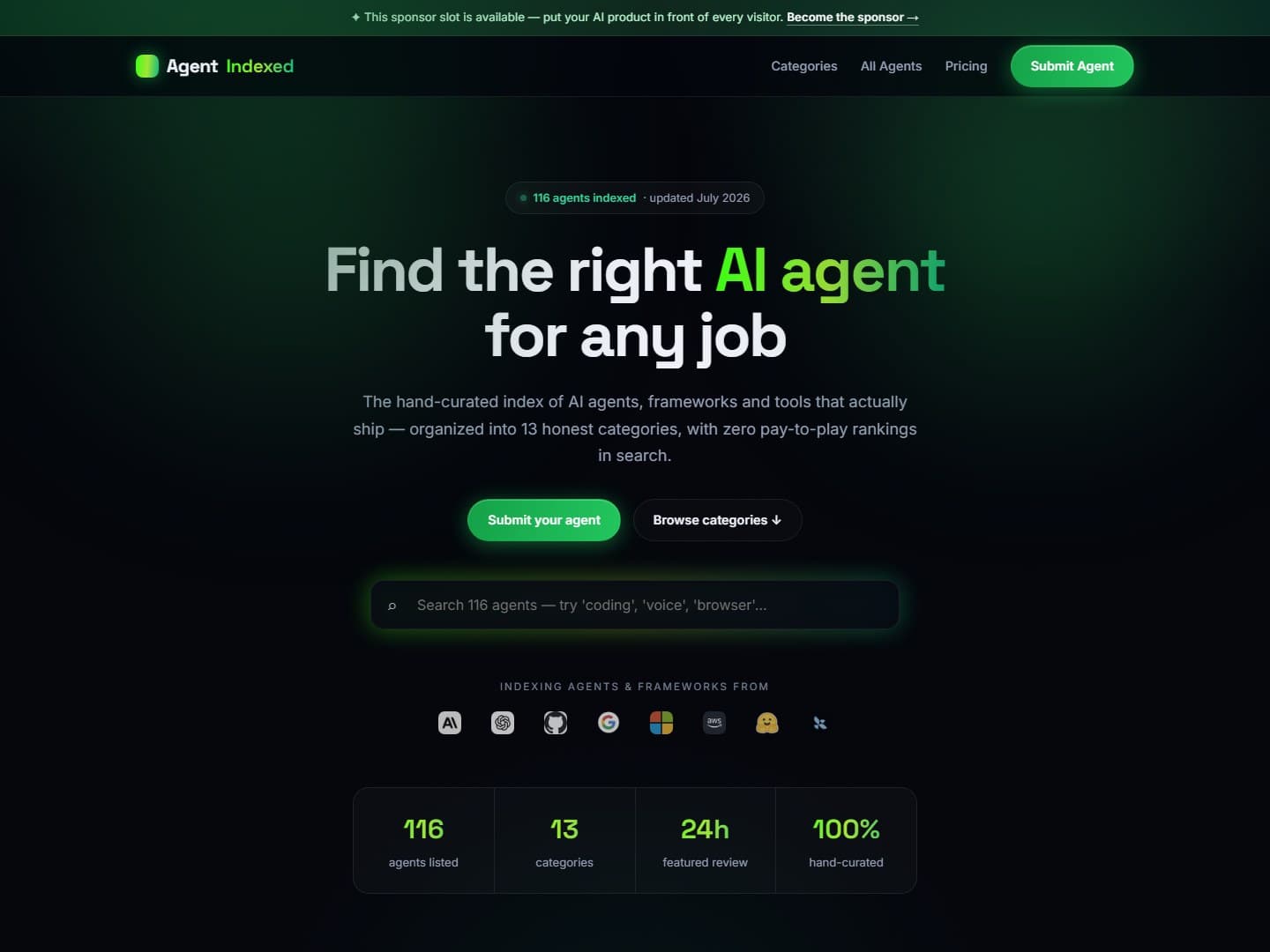 Agent Indexed