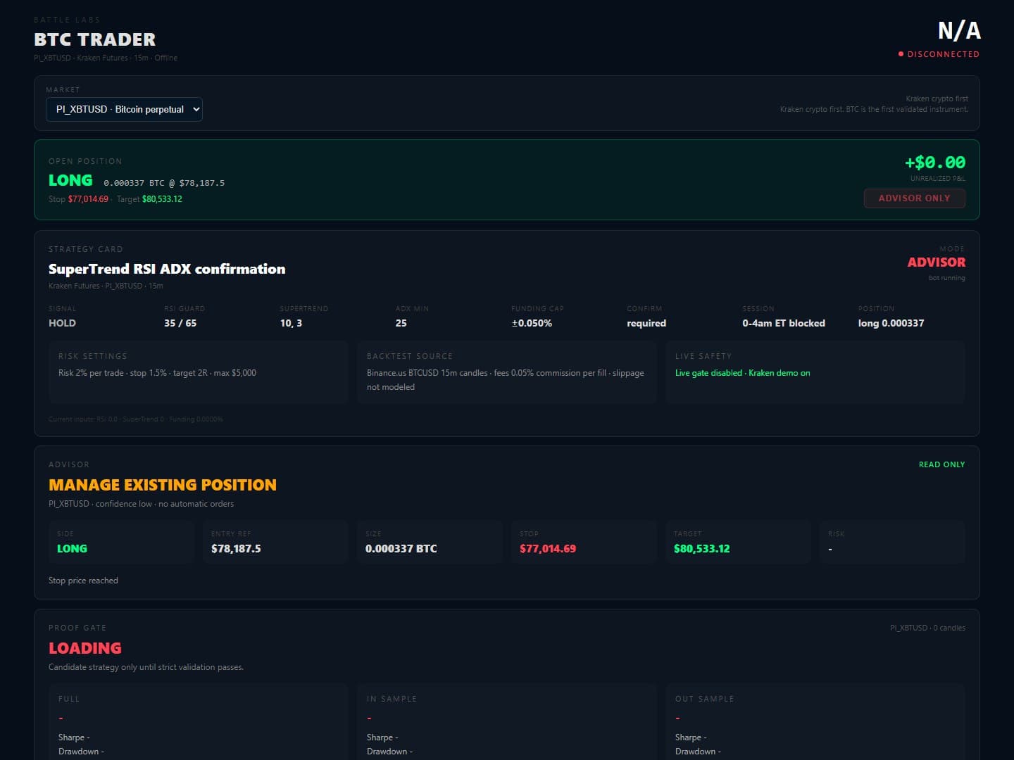 Trading Terminal